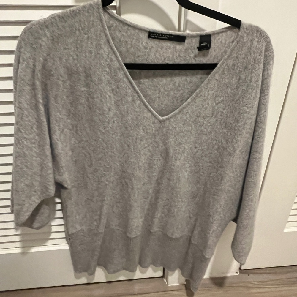 Lord and Taylor Cashmere sweater
